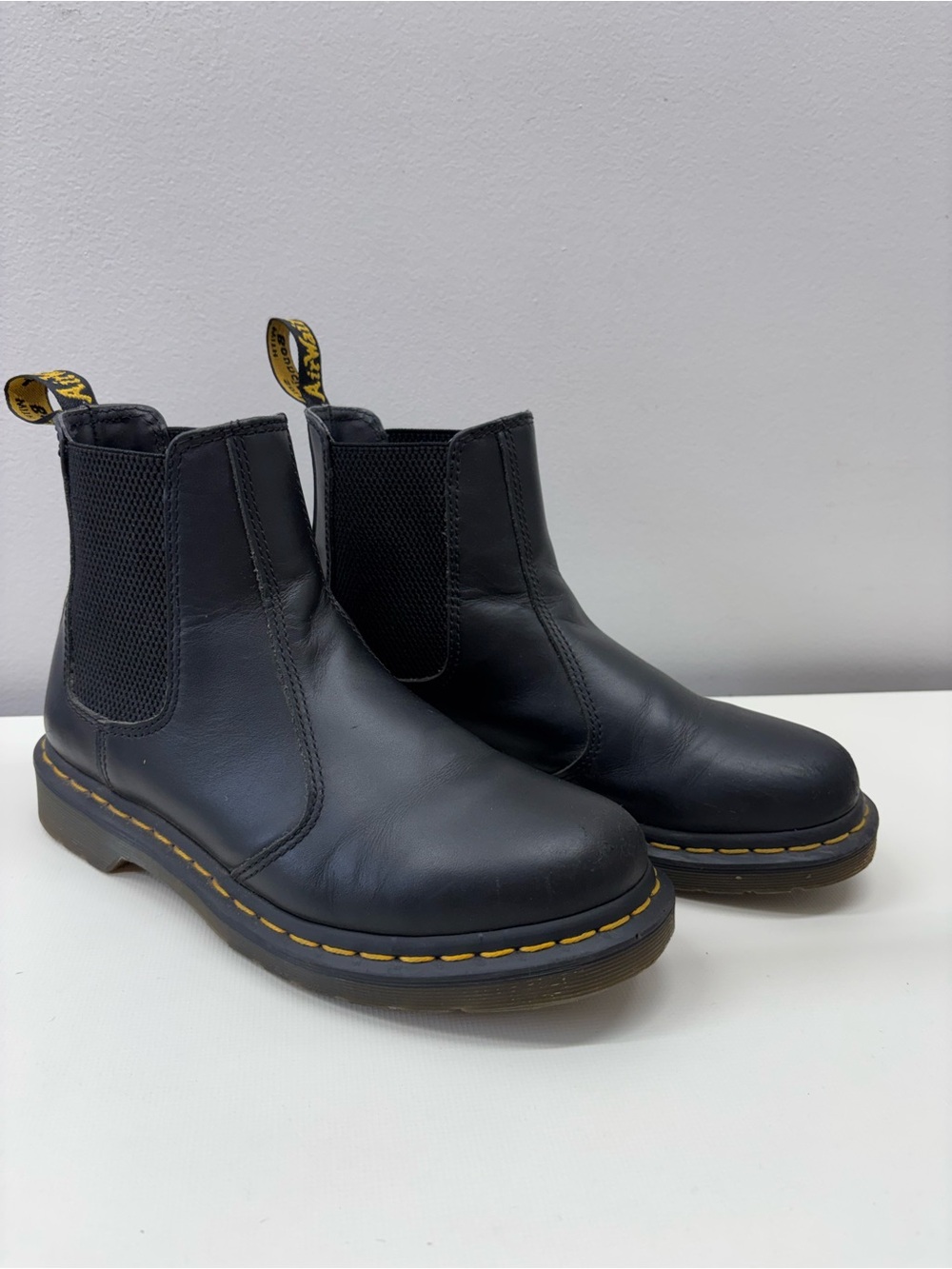Dr. Martens Black Leather Chelsea Boots